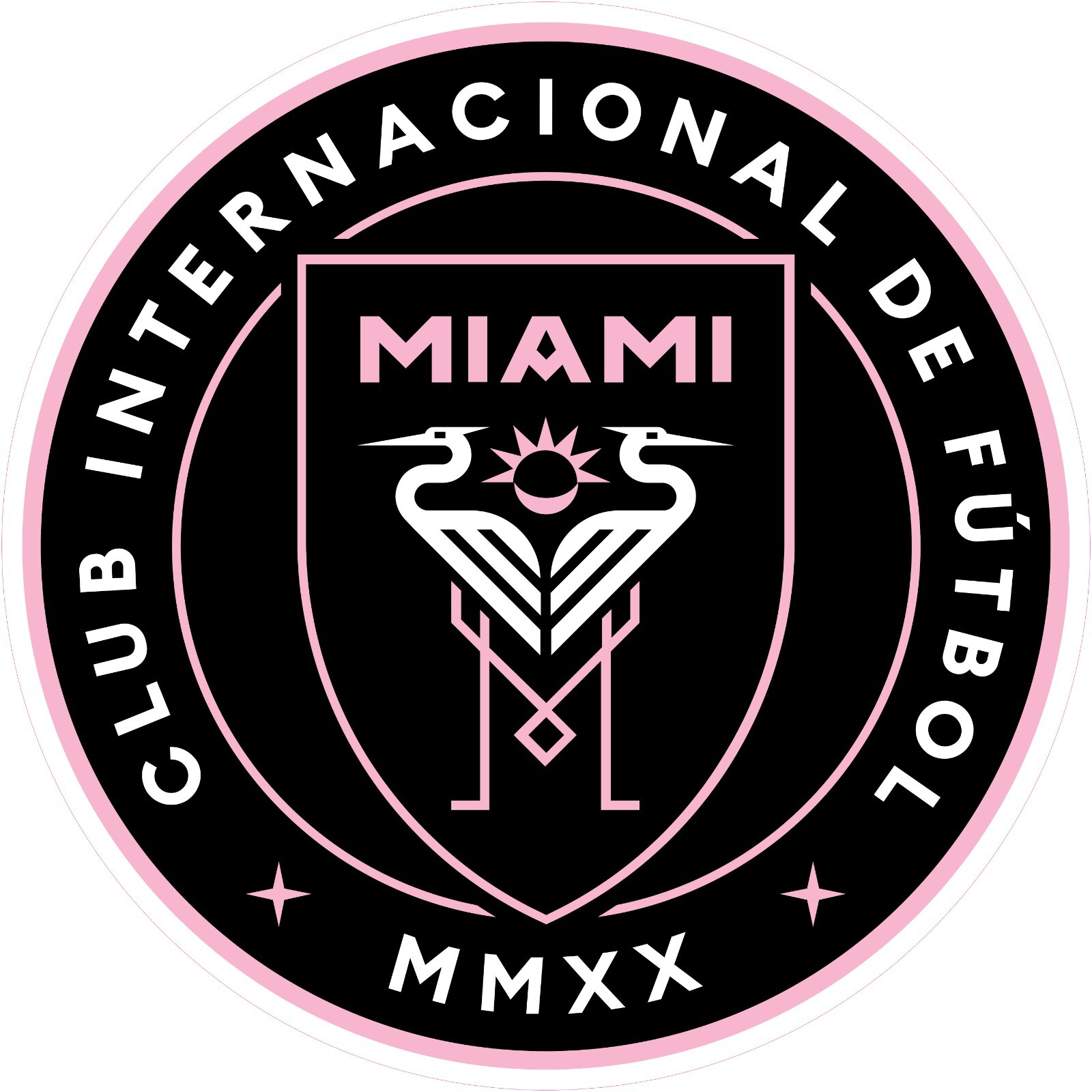 Inter Miami CF Soccer Vinyl Decal Sticker Car Truck Bumper Laptop Mug Window