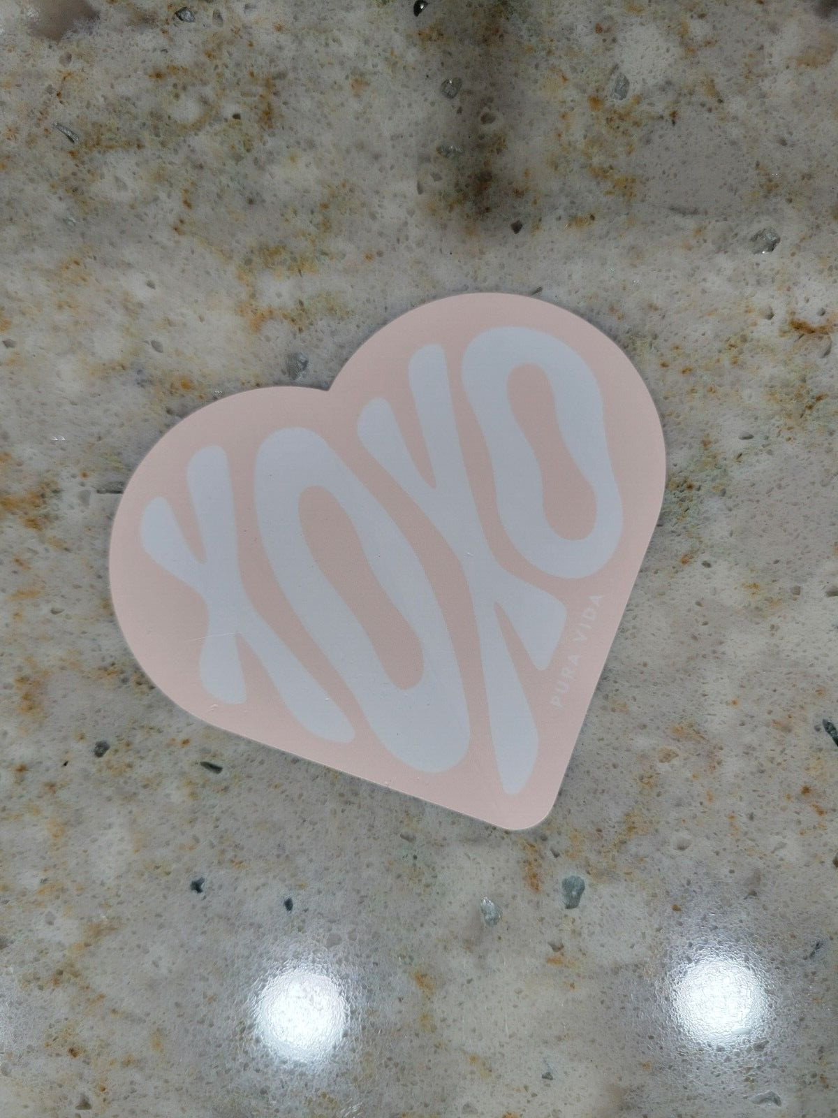 New Pura Vida XOXO February 2024 Monthly Bracelet Club STICKER