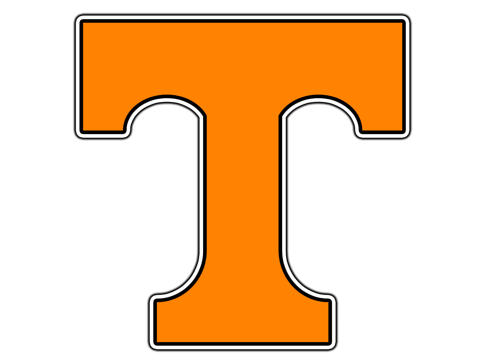 #414 Tennessee Vols Monogram Logo #1 Waterproof Vinyl Sticker Decal Die-Cut