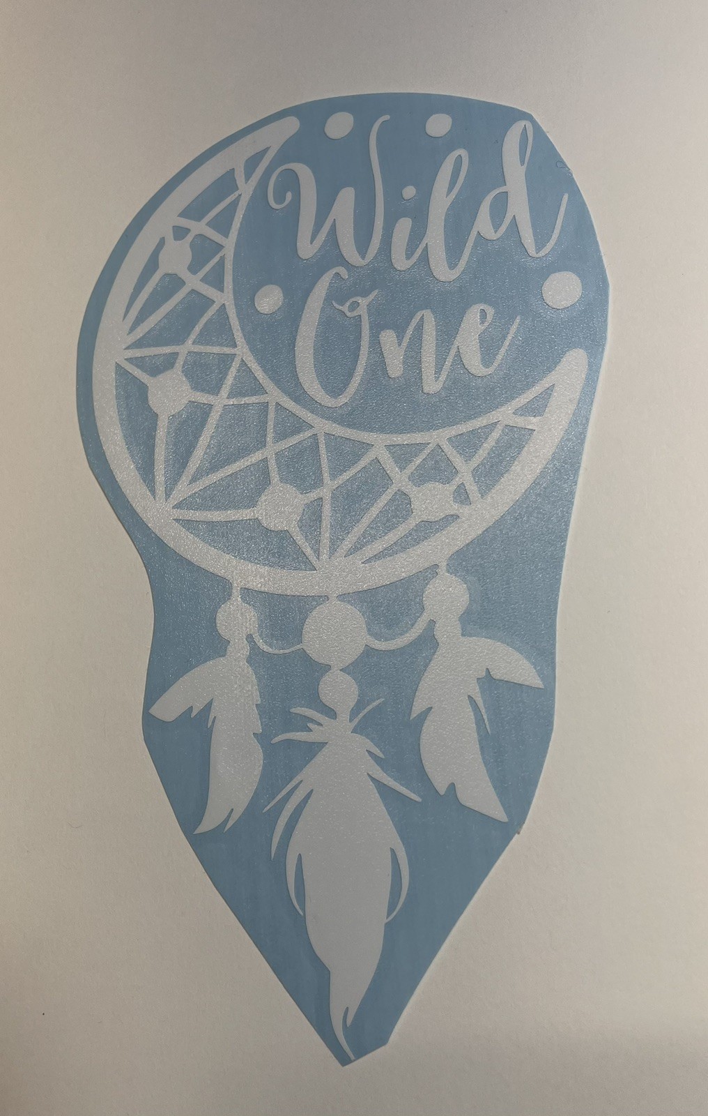 Wild One Moon Dream Catcher Vinyl Sticker Decal Feather Girl Cute Pretty Dreamer