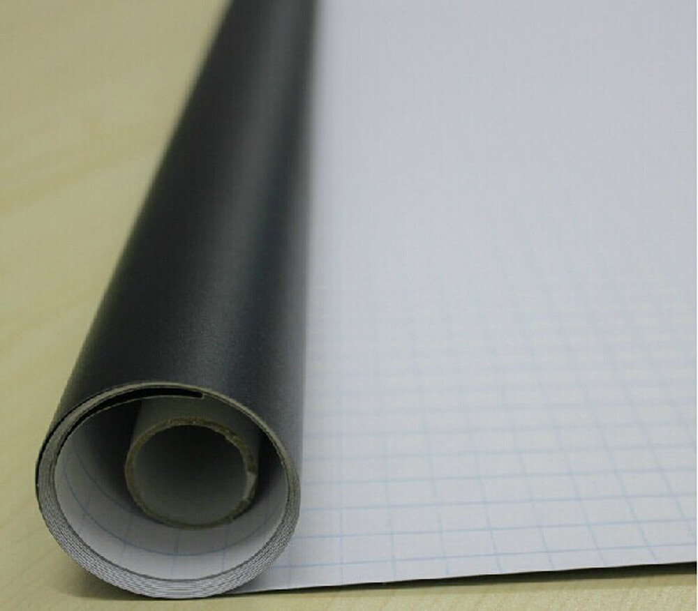Chalkboard Sticker with 5 Free Chalks Wall Decor Vinyl Peel Stick 17.7*78.7inch