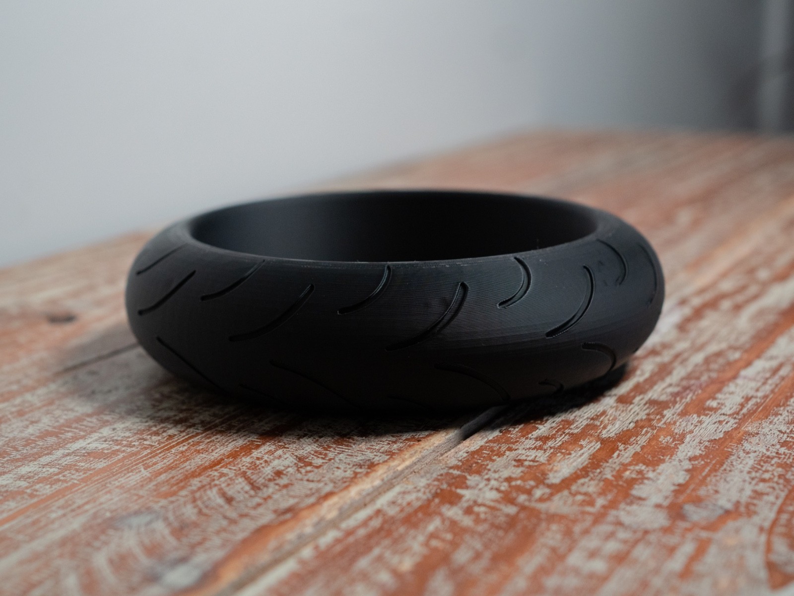Harley Davidson – 3D Printed Tire Ashtray | Style Tray | Unique Gift for Bikers