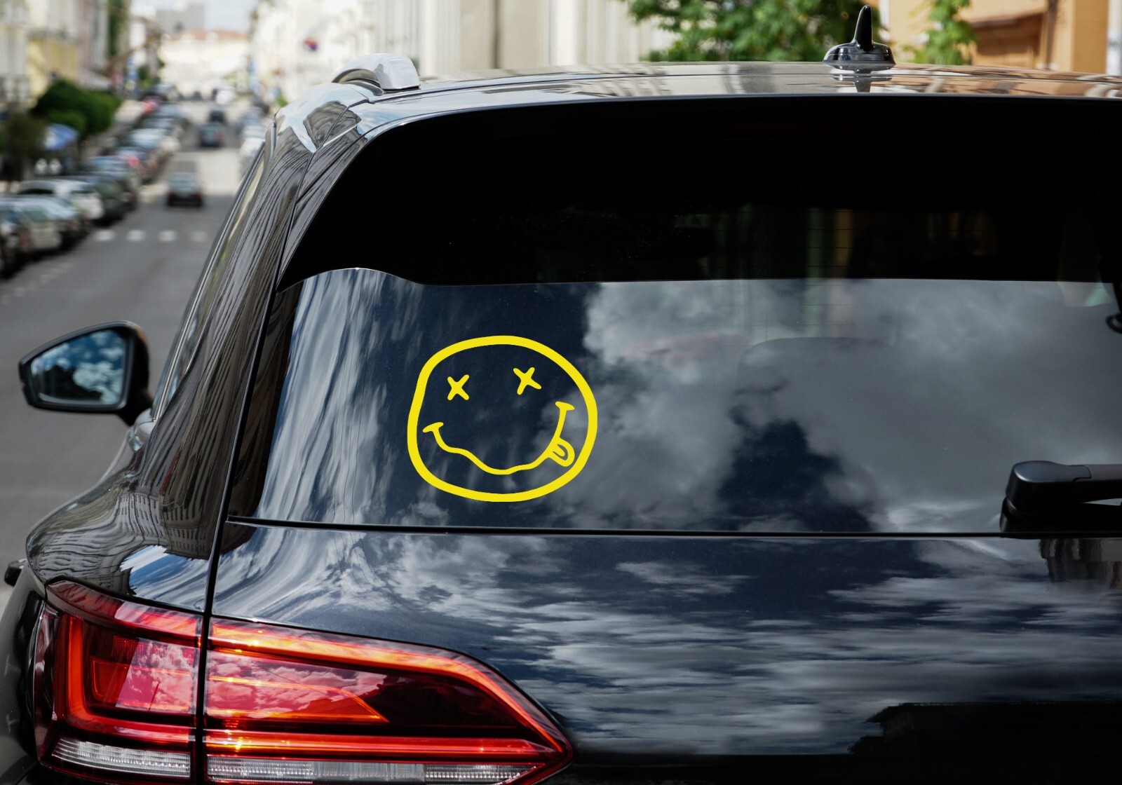 Nirvana Smiley Face Grunge Logo Die Cut Vinyl Decal Sticker Car Window Laptop