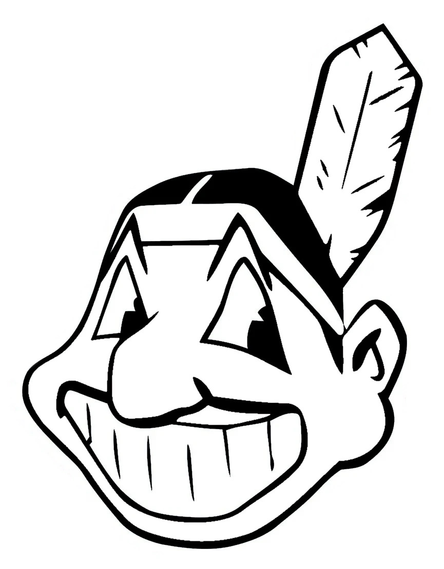 Vinyl Decal Car Truck Sticker Wall Baseball MLB – Cleveland Indians Logo v4