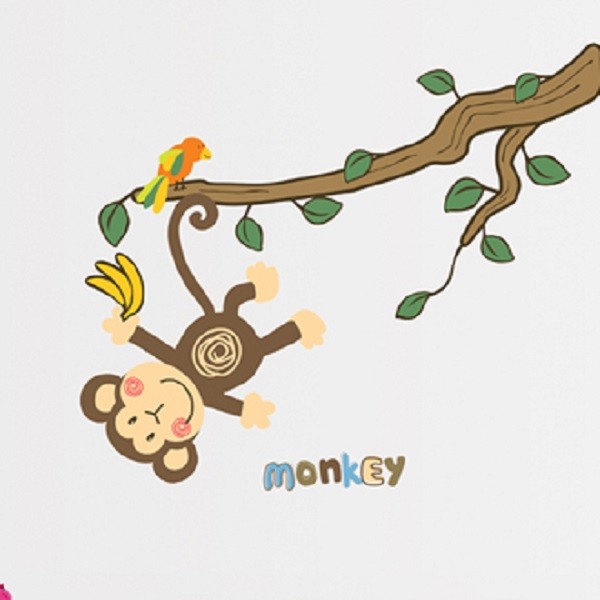 Wall Deco Sticker MONKEY 17-SS58219 – S