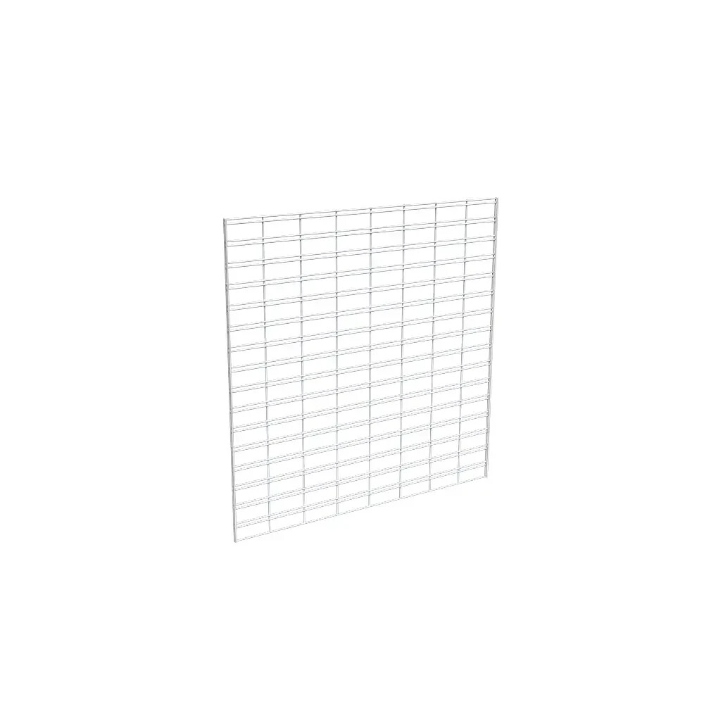 4"W x 4"H Slatgrid Panels White Econoco P3STG44W (Pack Of 3)