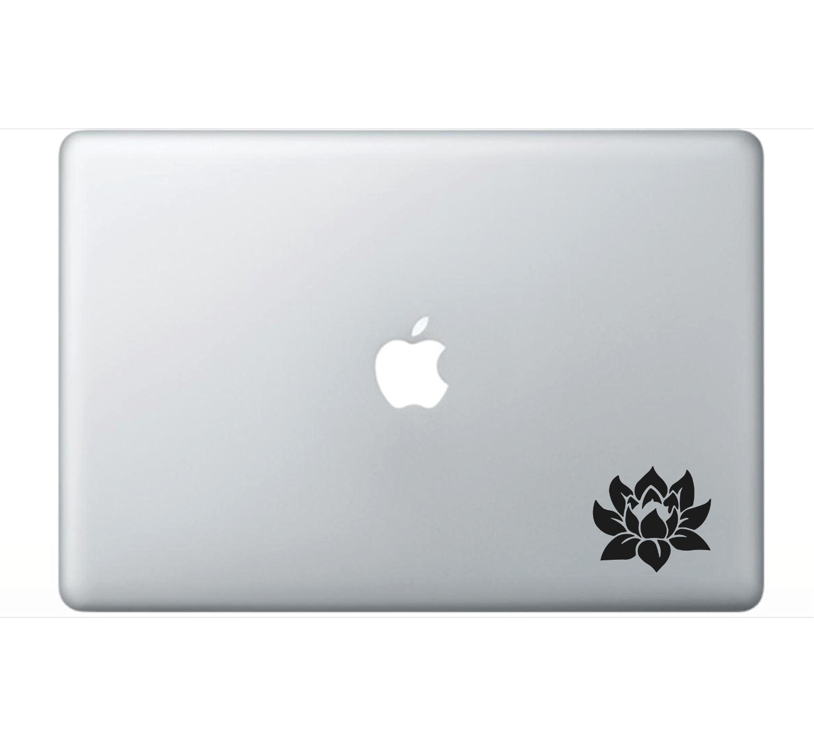 Detailed Lotus flower Vinyl Decal Flower Sticker