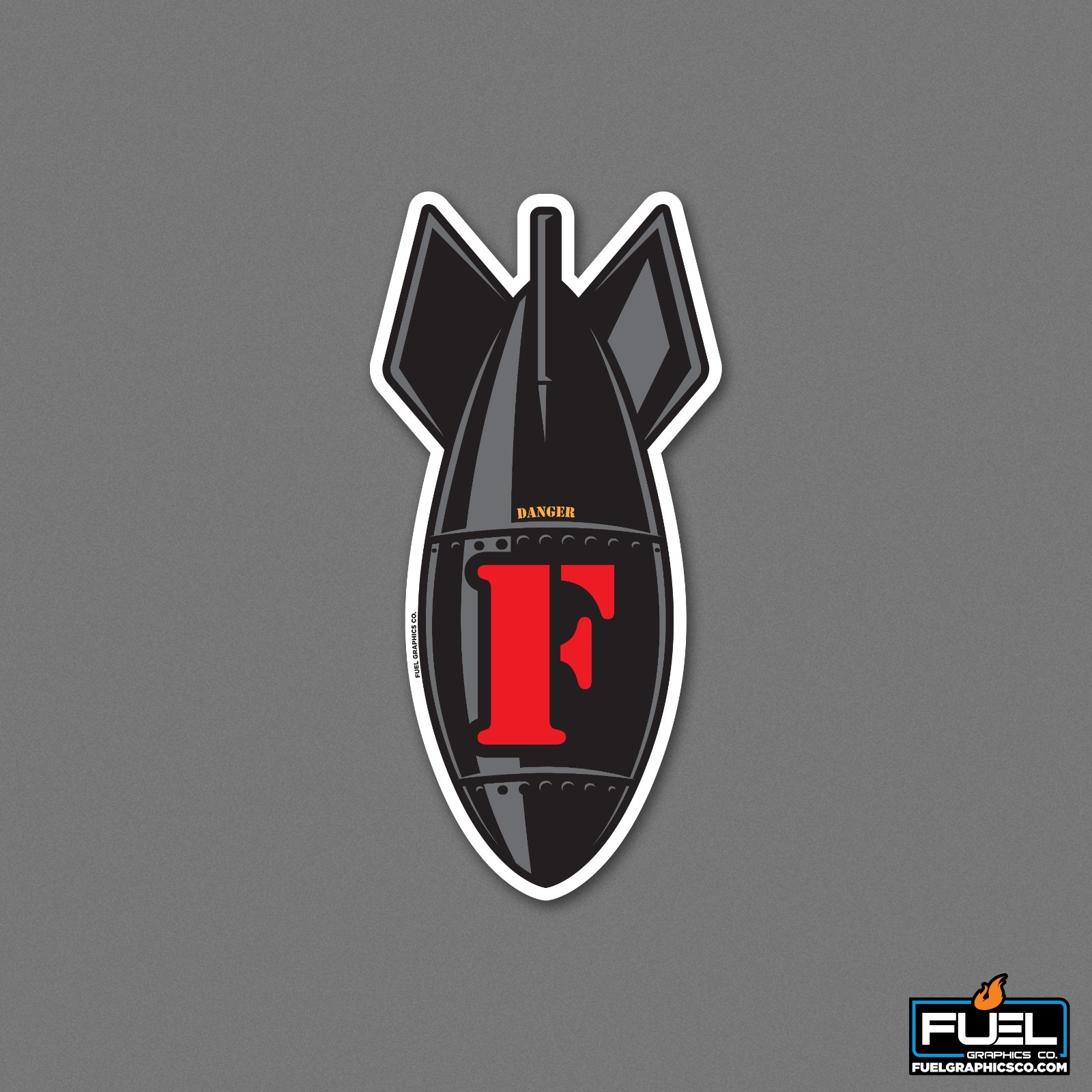 F Bomb Vinyl Decal