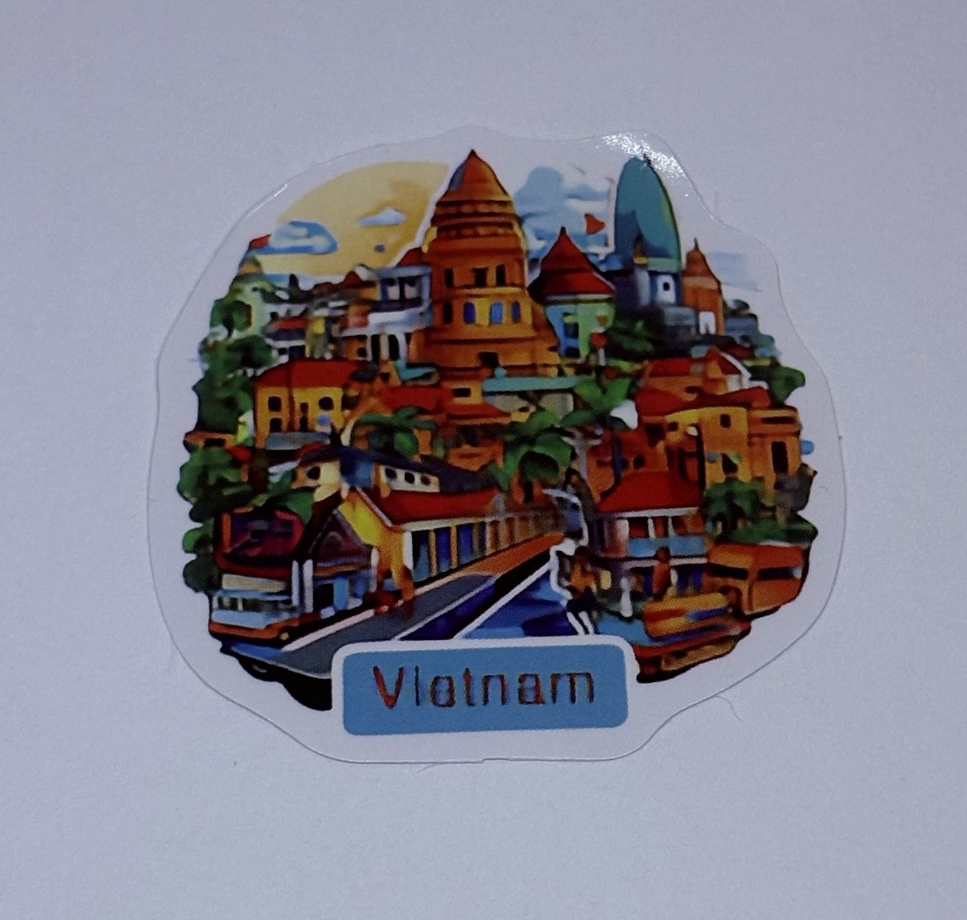 Vietnam Landscape Sticker City Travel Art Decal Vinyl Country Souvenir Tc6