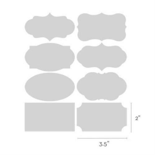 Chalkboard Labels Bundle, 40 Premium Stickers + (1) Chalk ink Marker Included