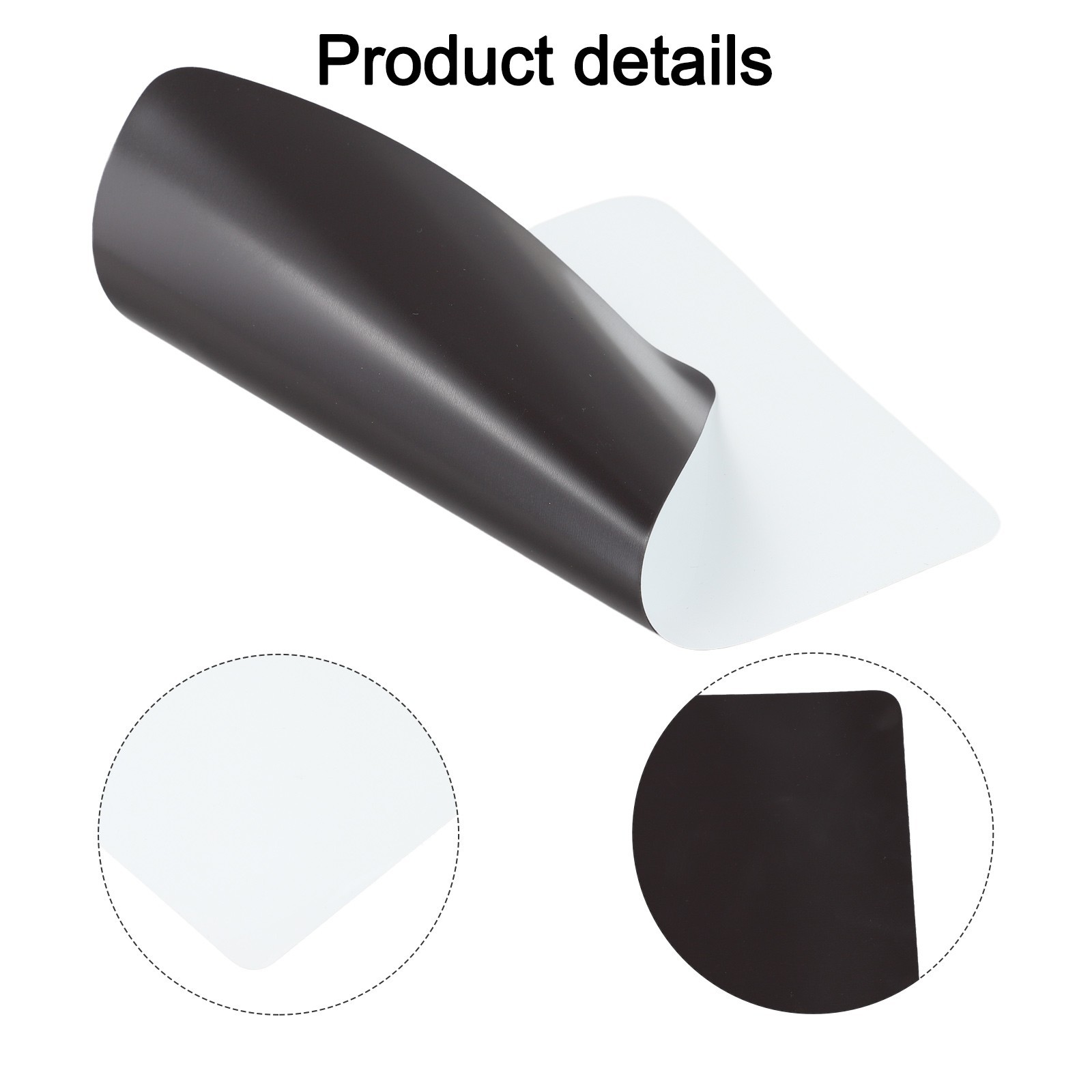 1* A5 Magnetic Whiteboard Fridge Dry Wipe Markers Writing Record Message Board
