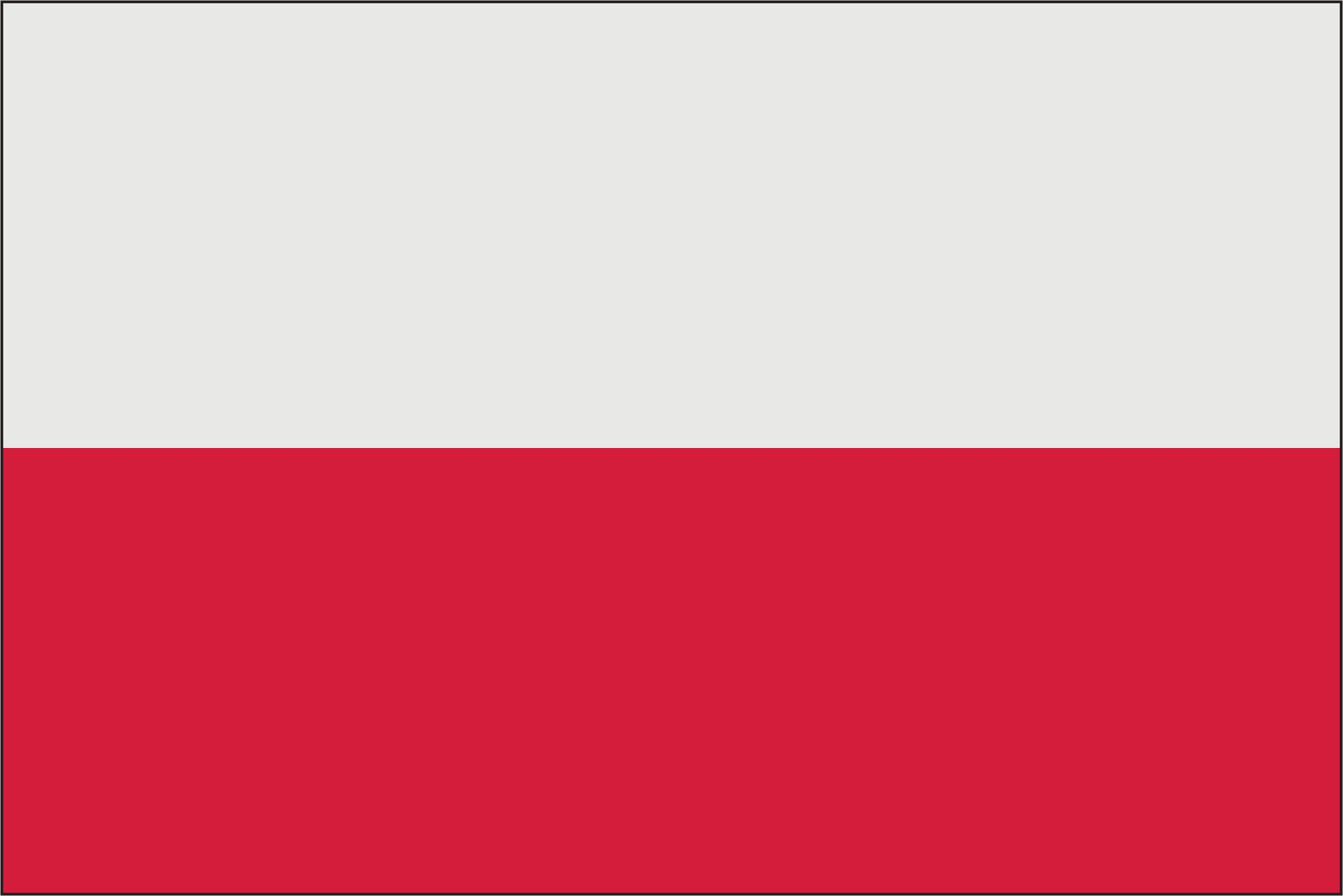 Poland Flag Vinyl Decal / Sticker ** 5 Sizes **