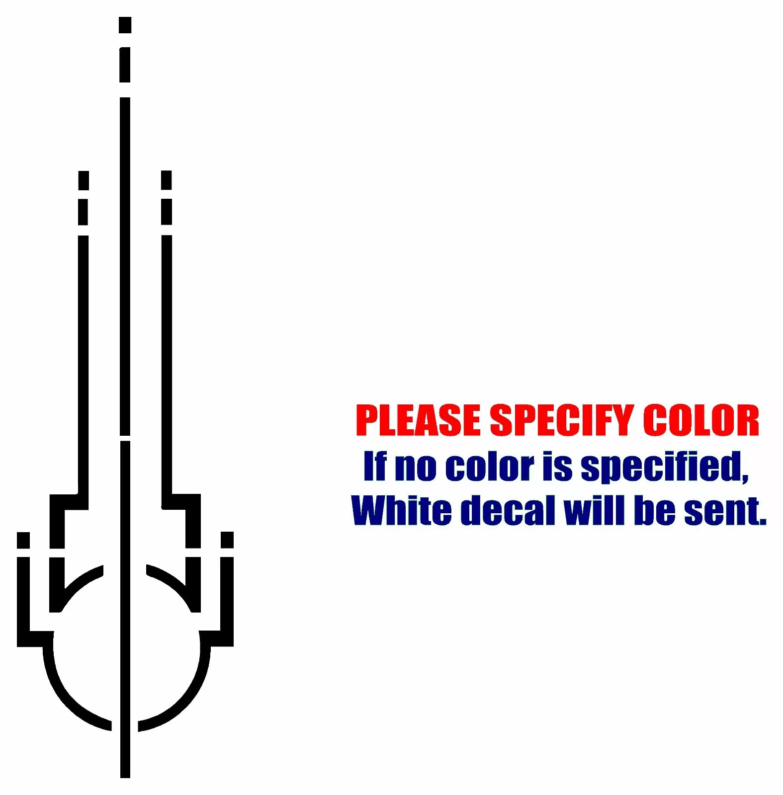 Art Deco Symbol Adhesive Vinyl Decal Sticker Car Truck window Various Sizes