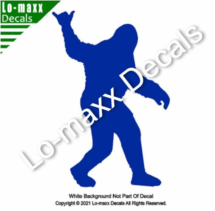 Bigfoot Hang Loose Shaka Original Art Superior Quality Die Cut Vinyl Decal
