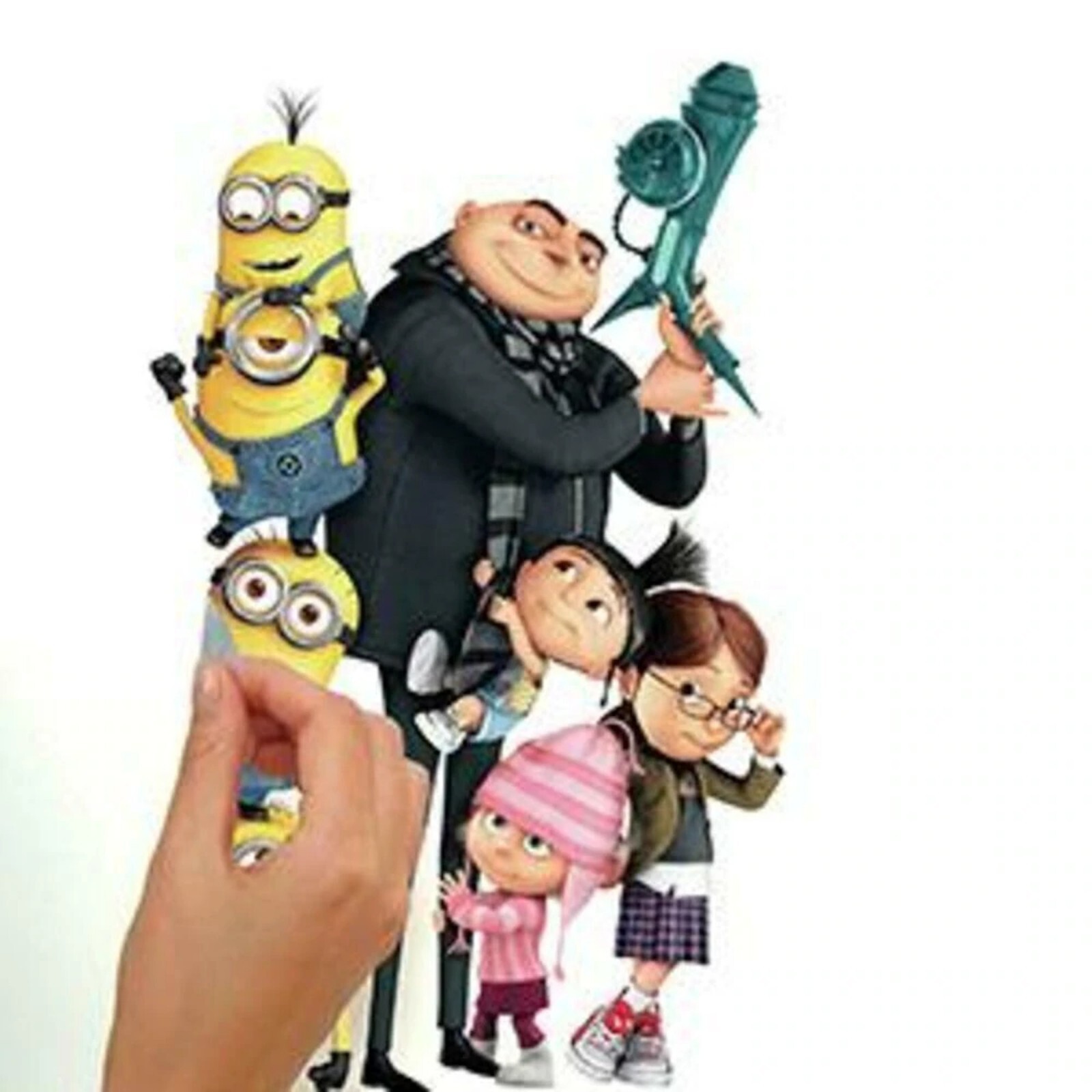 Despicable Me 2 MINIONS MOVIE Peel & Stick Wall Decals 16 Big Kids Room Stickers