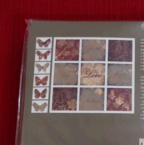 3 Pier 1 Imports Butterfly/Floral Peel & Stick Wall Applique (15) Each Brand New