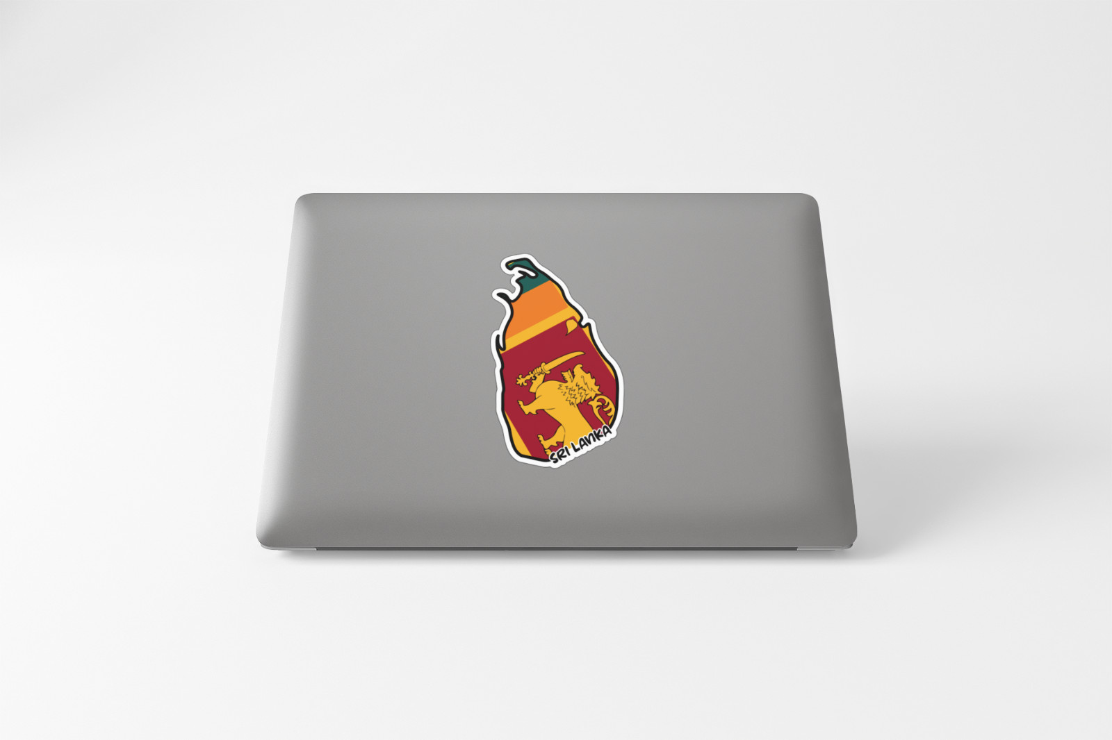 Sri Lanka Map Flag Sticker Decal