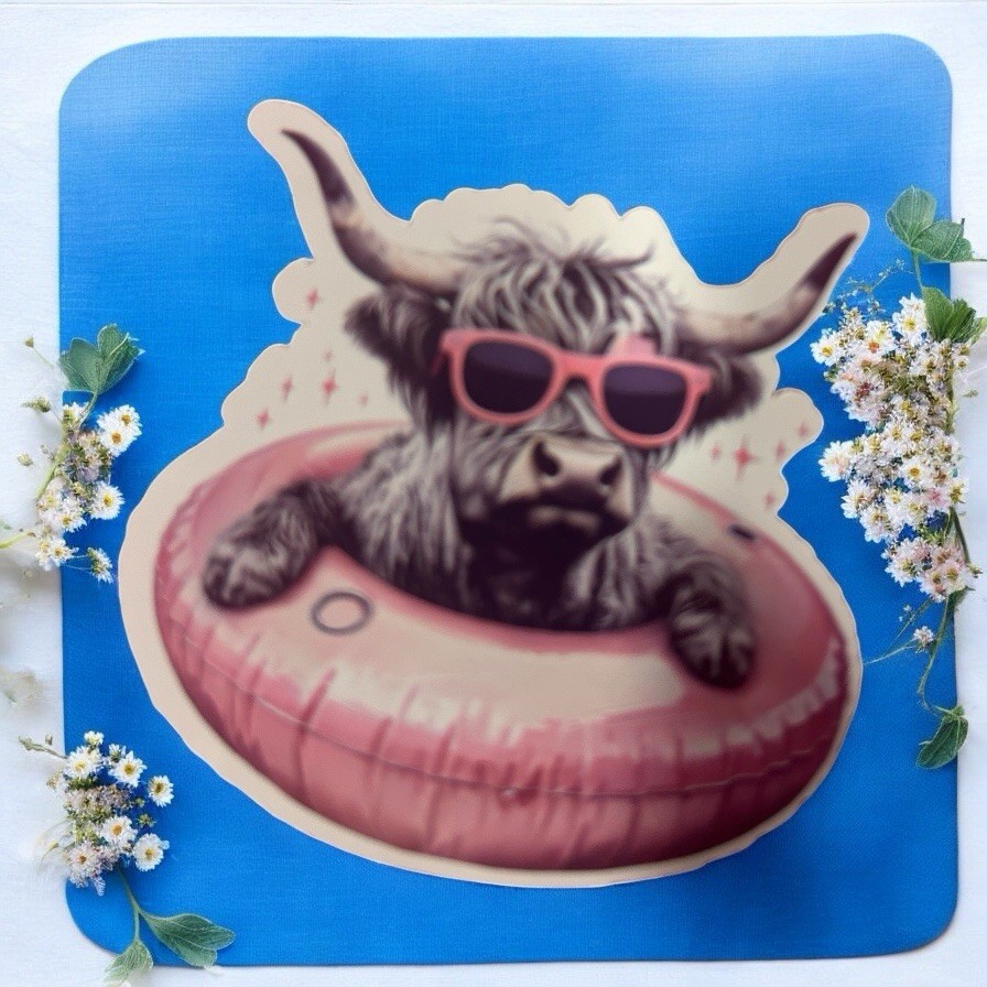 Cite Cow Sticker