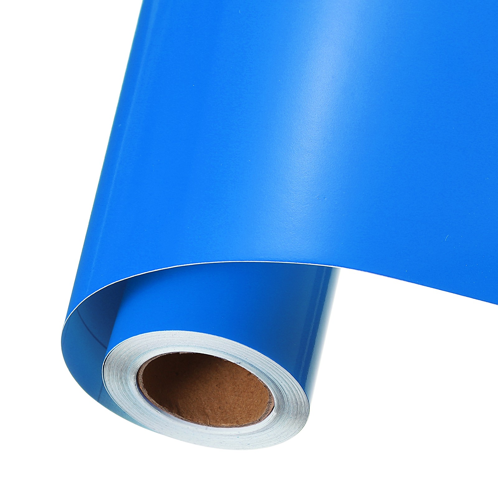 Light Blue Permanent Vinyl, 12 Inch x 14ft Adhesive Vinyl Roll