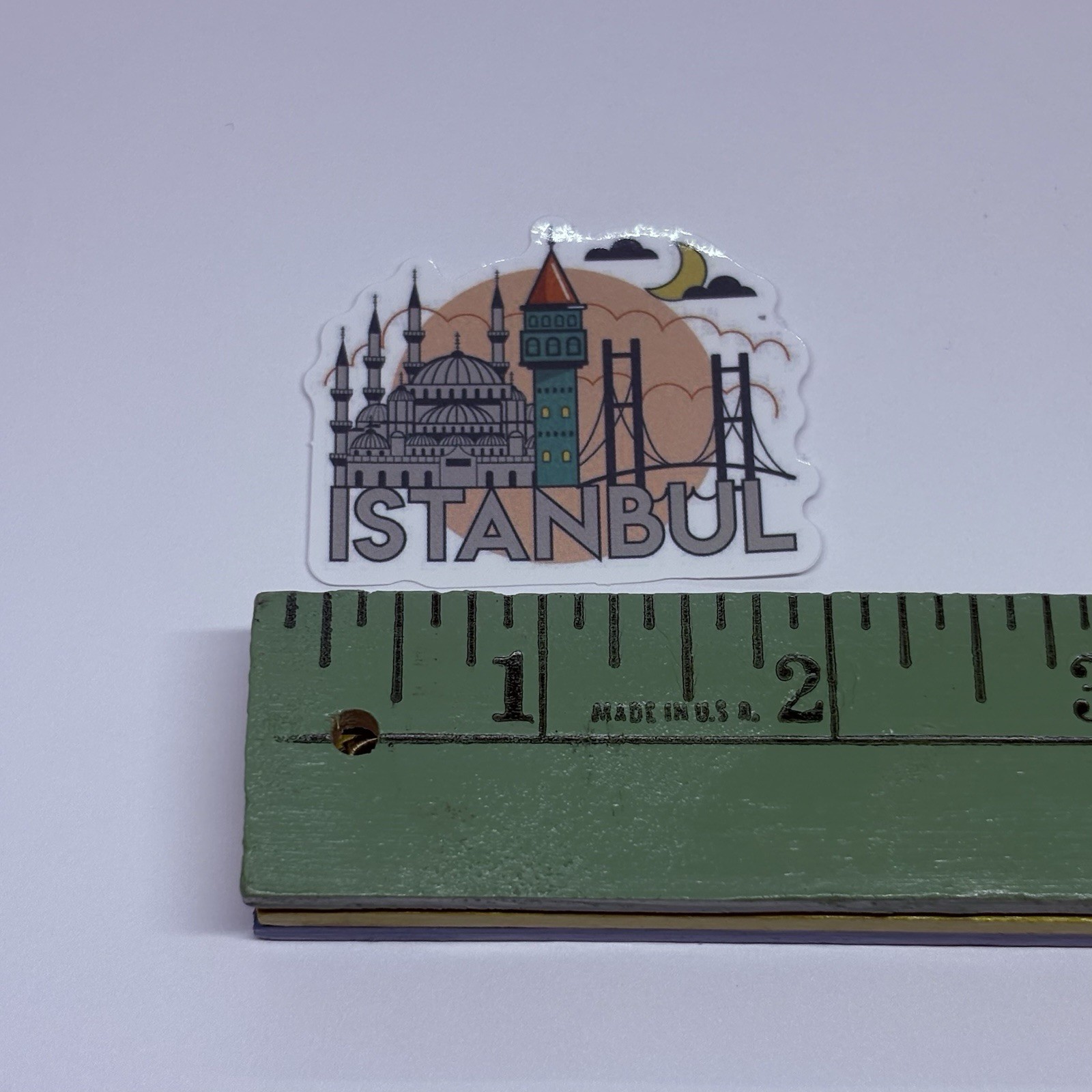 Istanbul Mosque Sticker Travel Turkey Art Decal Vinyl Country Souvenir Tc9