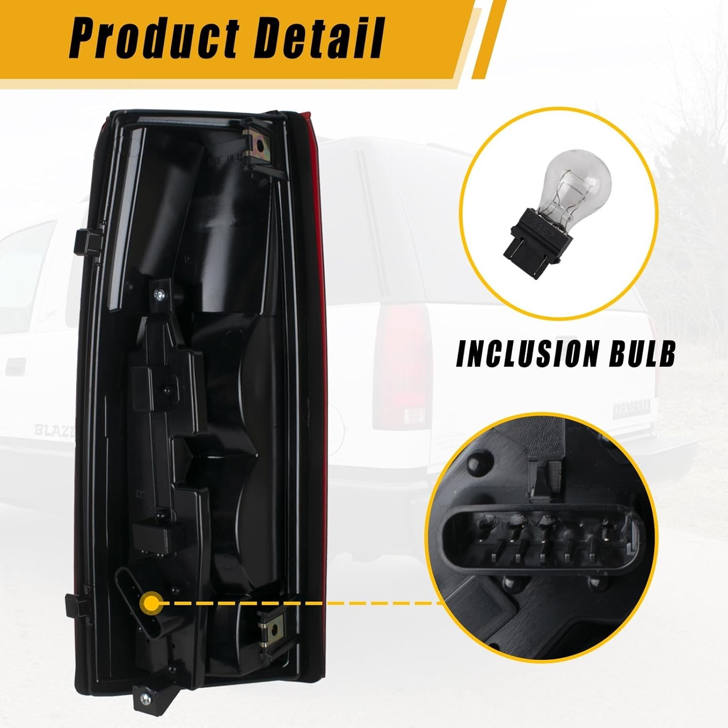 Taillights for 1988-1999 Chevy GMC Silverado Sierra C/K 1500 2500 3500 Suburban