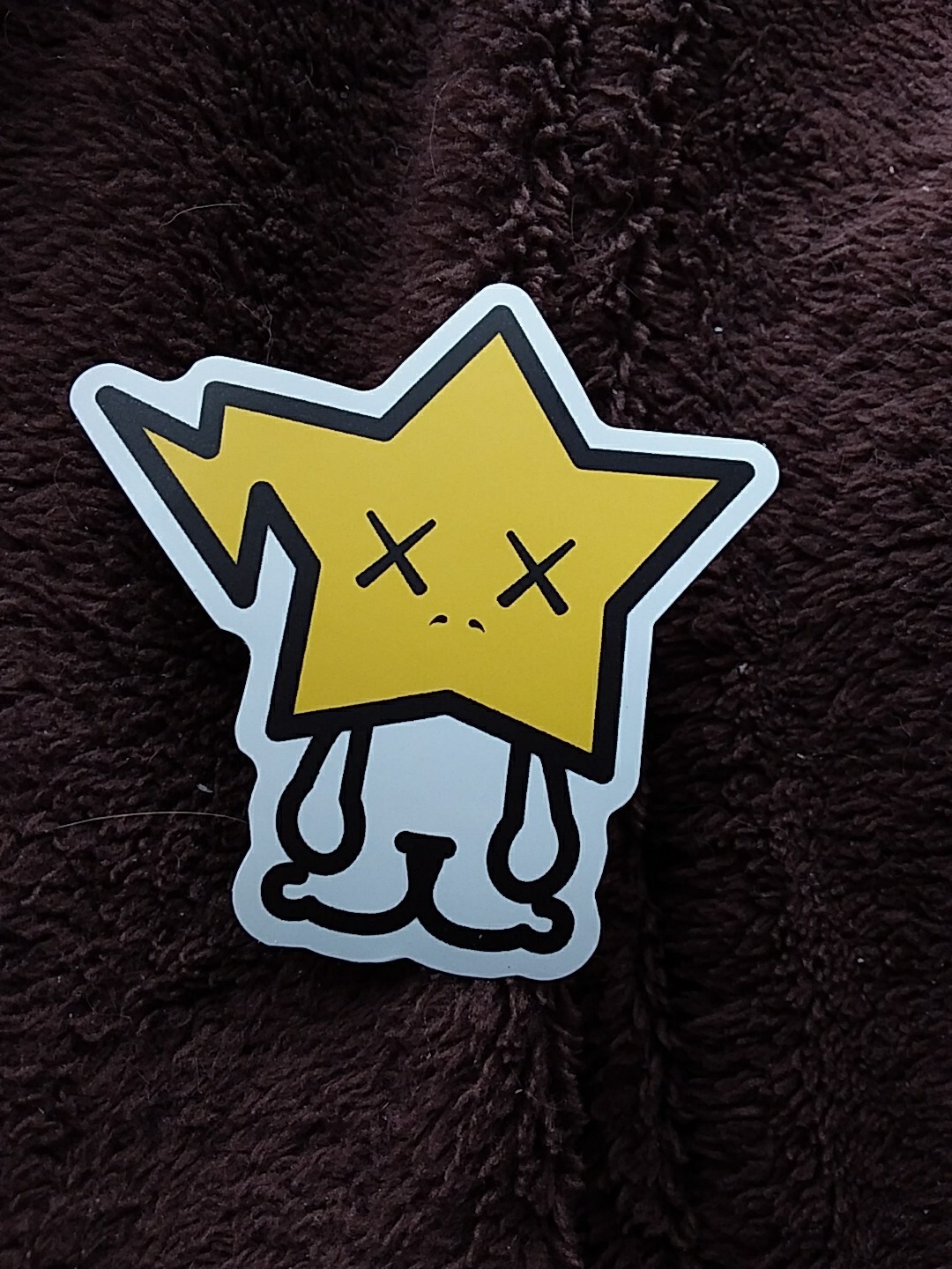 Star head Sticker For Skateboard Laptop