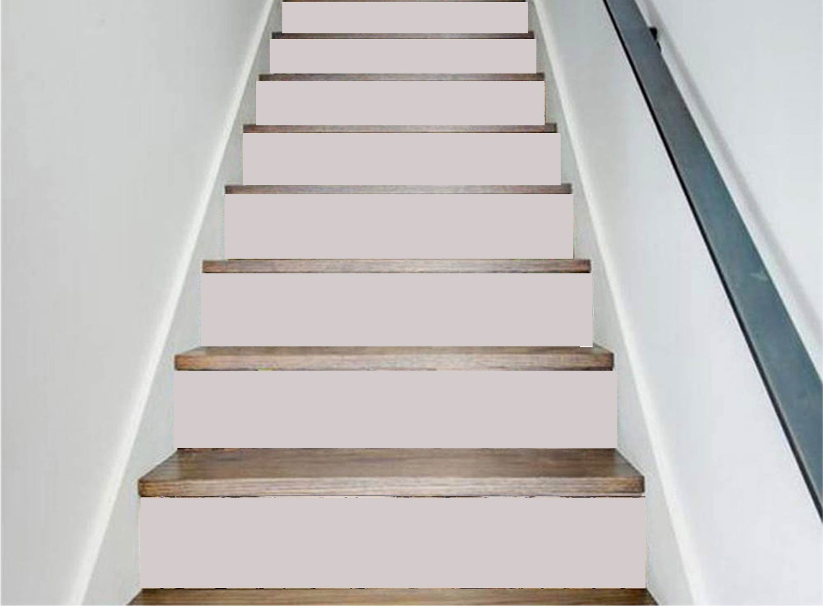 Eagle's View Stair Riser Stickers | Waterproof Peel and Stick Decals (Set of 5)