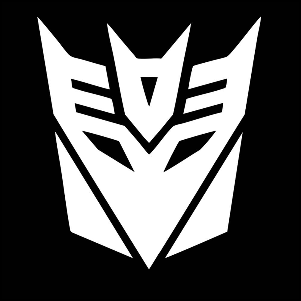 Decepticon Logo Decal – Transformers Cut Vinyl Sticker | Made in USA