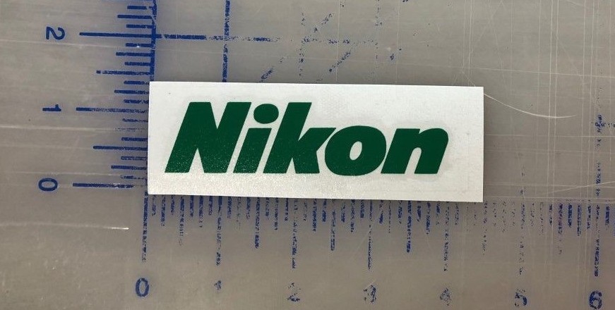 Nikon Vinyl Decal 2.5" 3.5" 4.5" 5.5" Camera Pix Laptop Computer Auto Window Cup