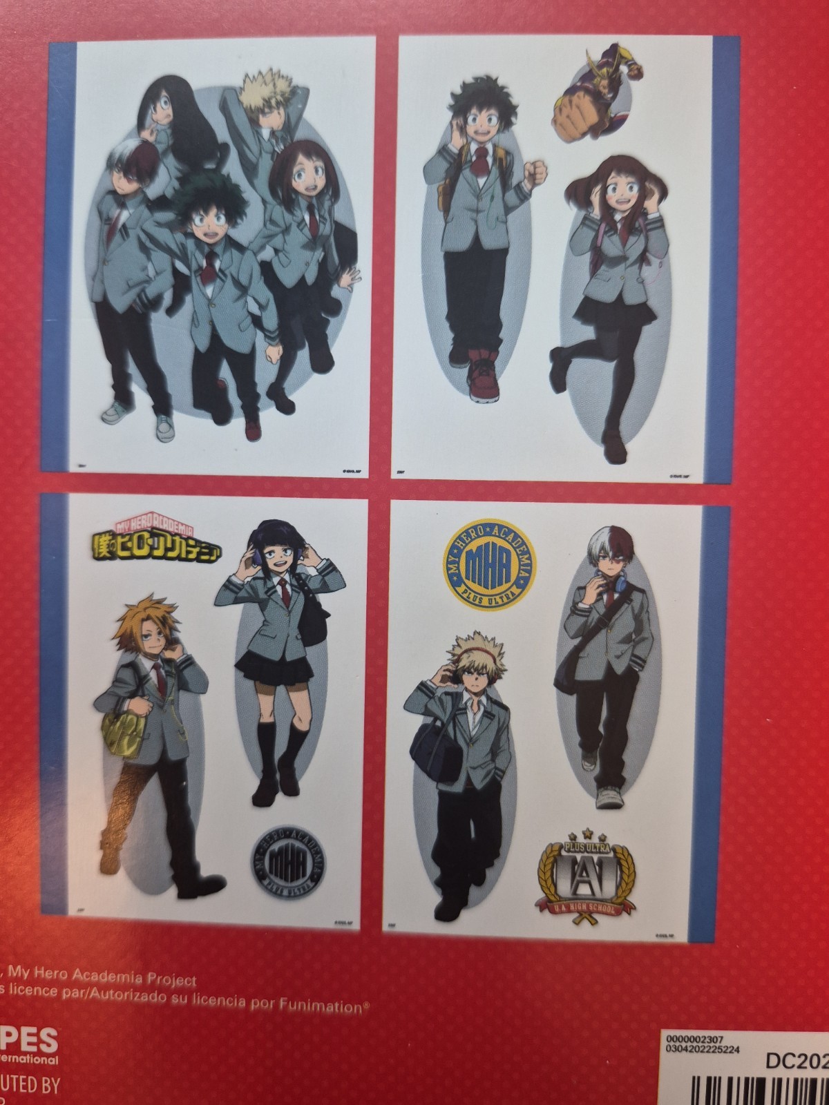 MY HERO ACADEMIA Roomscapes Device Decals by Trends International #DC2024