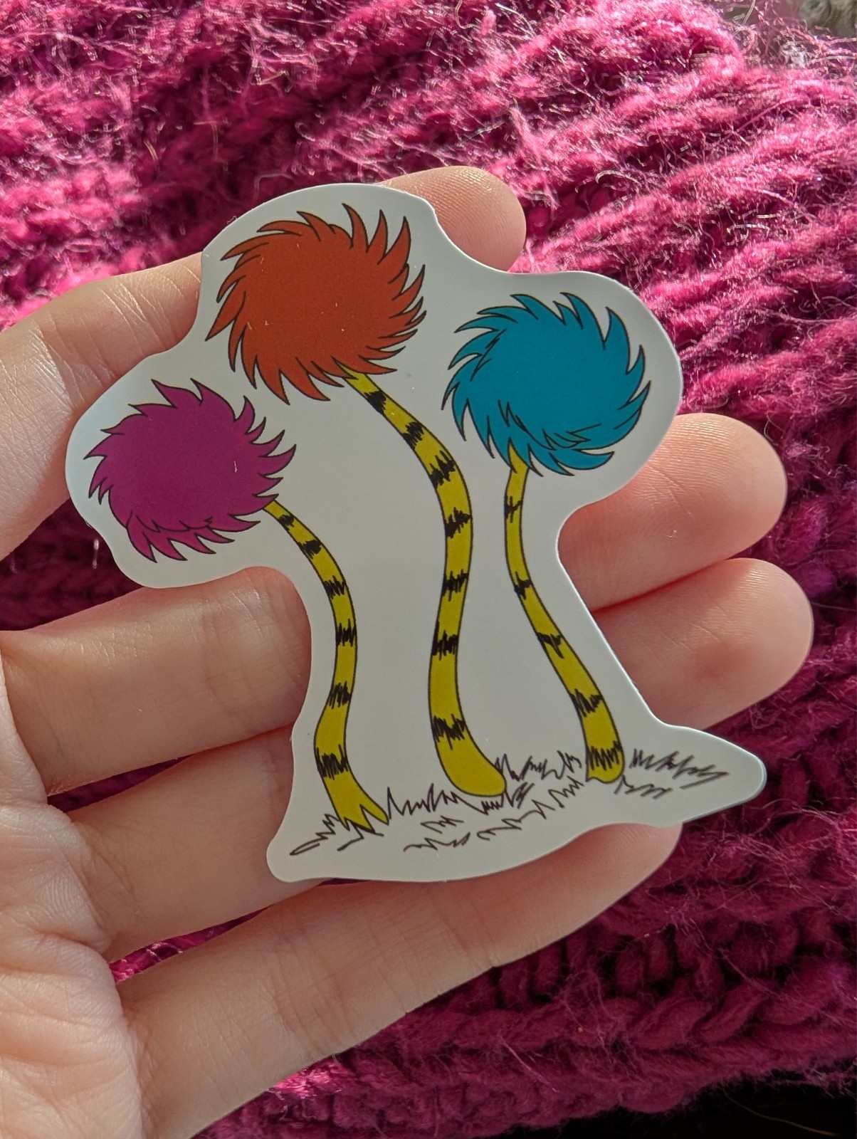 Dr. Seuss Sticker, Lorax, Trees