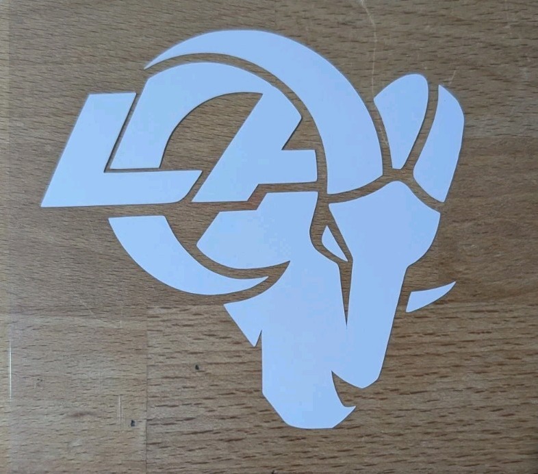 Los Angeles Rams Vinyl Decal