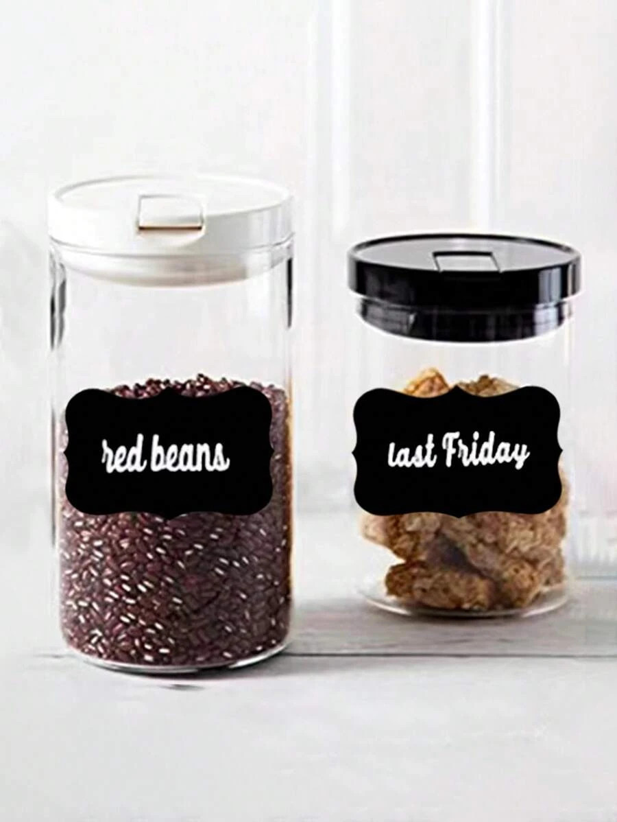 120pcs Chalkboard Label Stickers Waterproof Jar Labels Kitchen