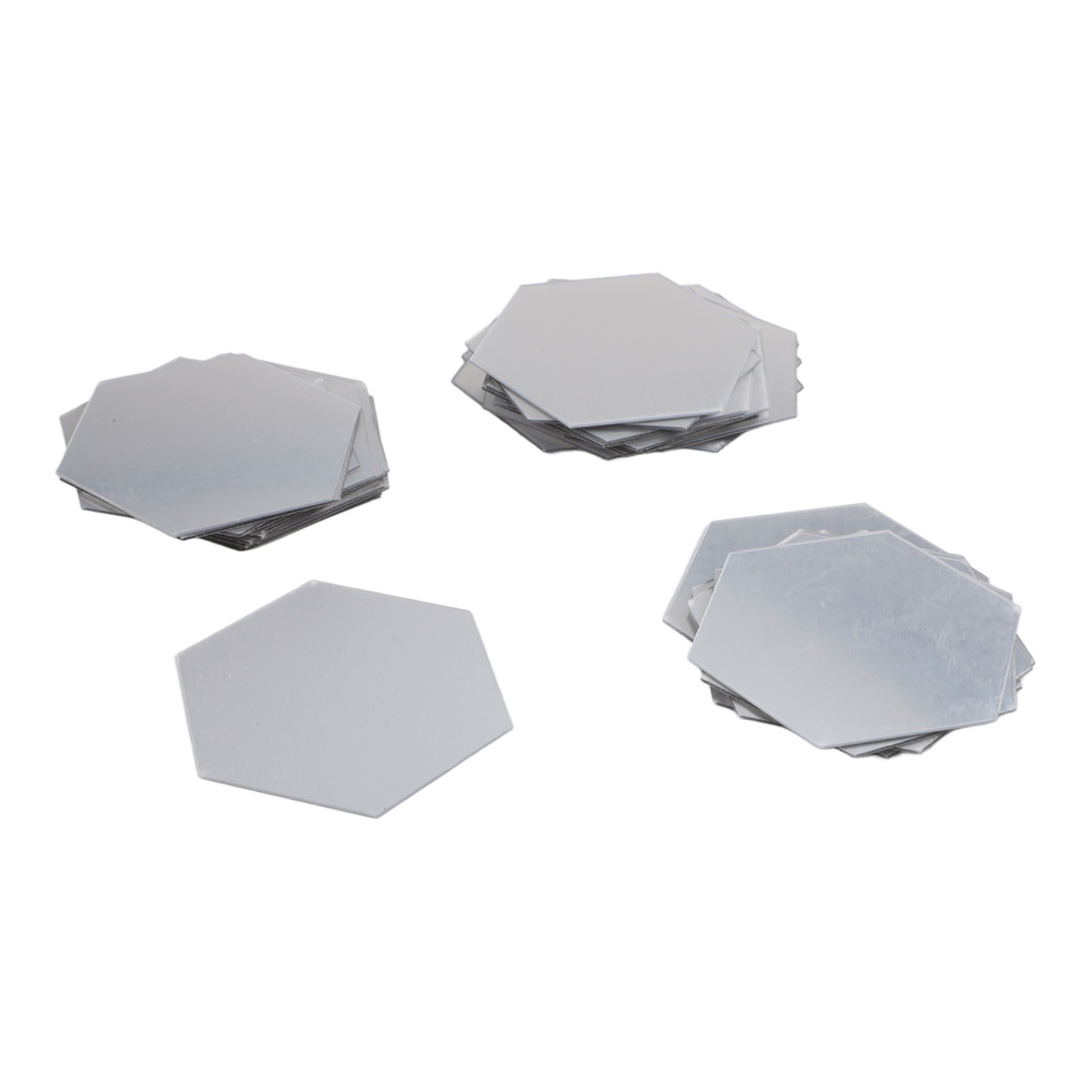 DIY Hexagonal Mirror Wall Panels Set 32 Pieces for Home Decorative Use