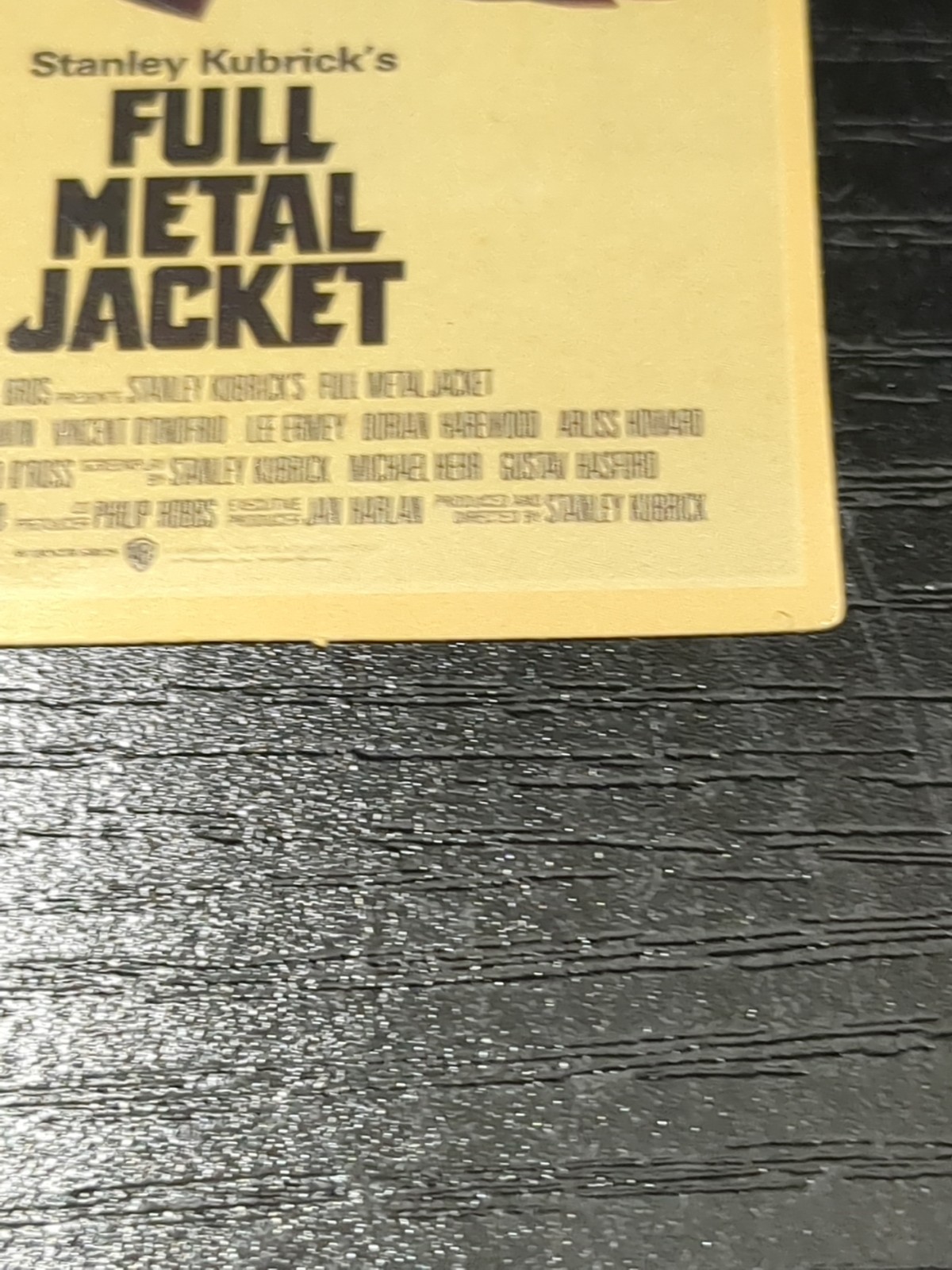 Sticker Full Metal Jacket 1987 Stanley Kubrick RARE Poster Artwork Philip Castle