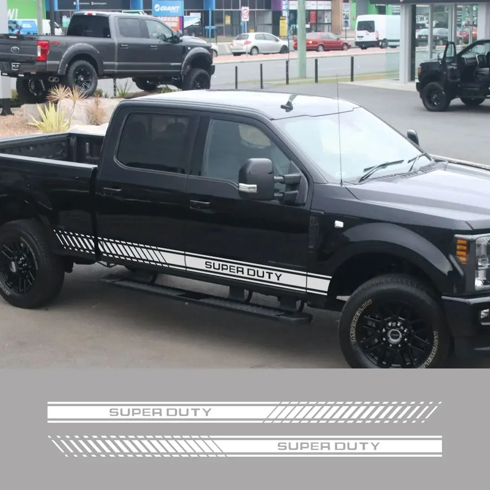 Door Side Body Stripe Decal for Ford Super Duty F-250 / F-350 / F-450 | Vinyl Tr