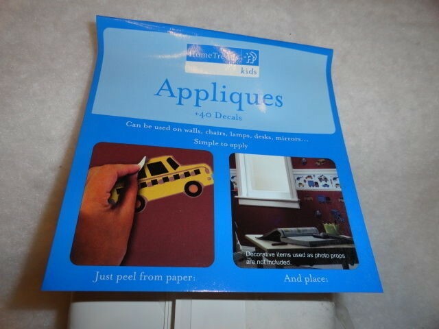 Home Trends Kids 40+ Transportation Appliques – Walls, Furniture, Etc.