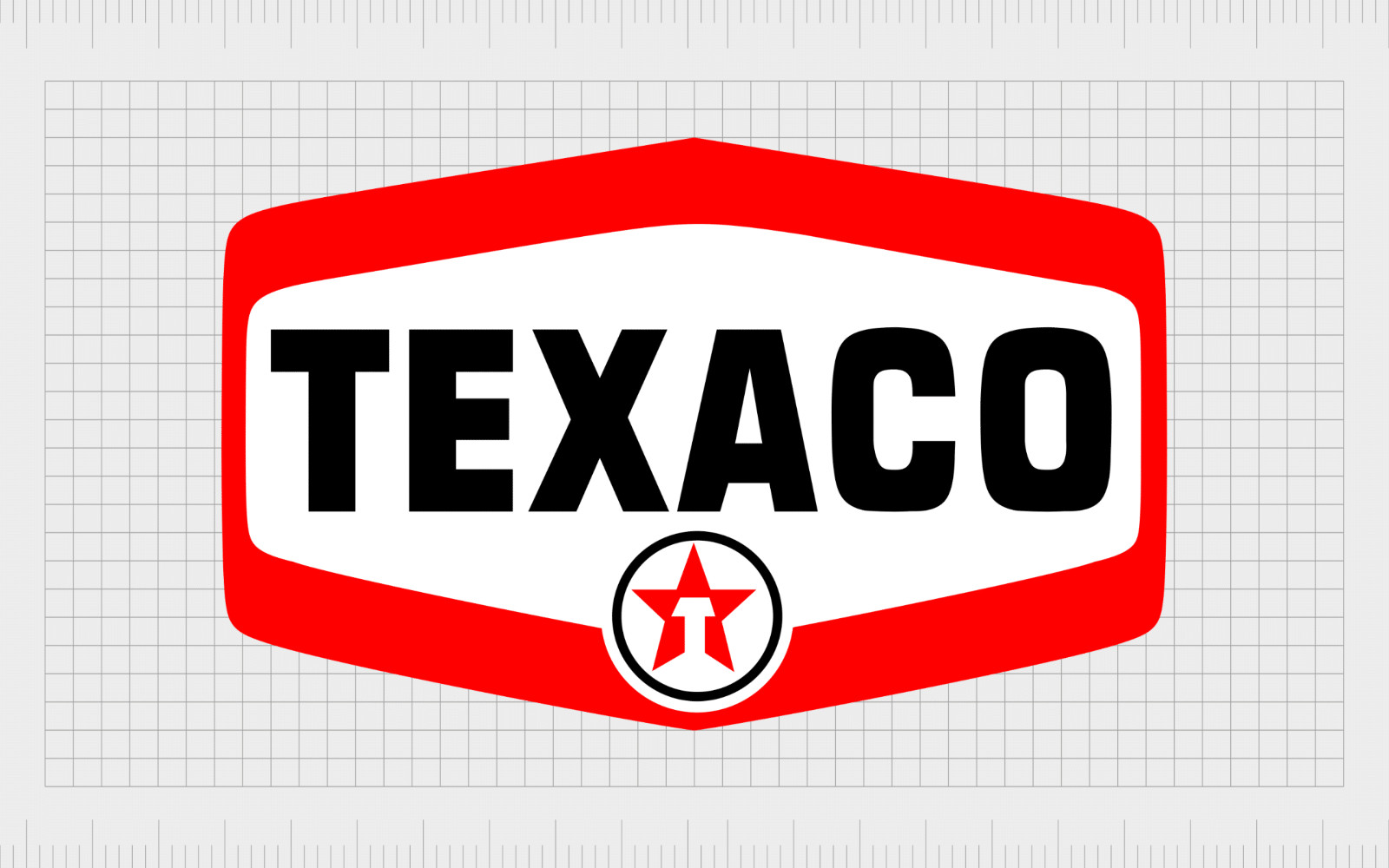 Texaco sticker weatherproof bumper vinyl decal
