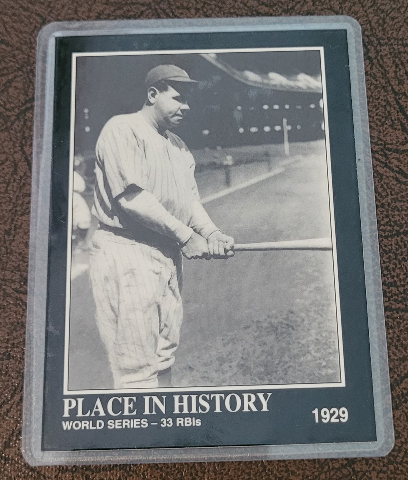 Babe Ruth YANKEES Baseball Card HOF Fridge/Locker/Cabinet Laminated Magnet