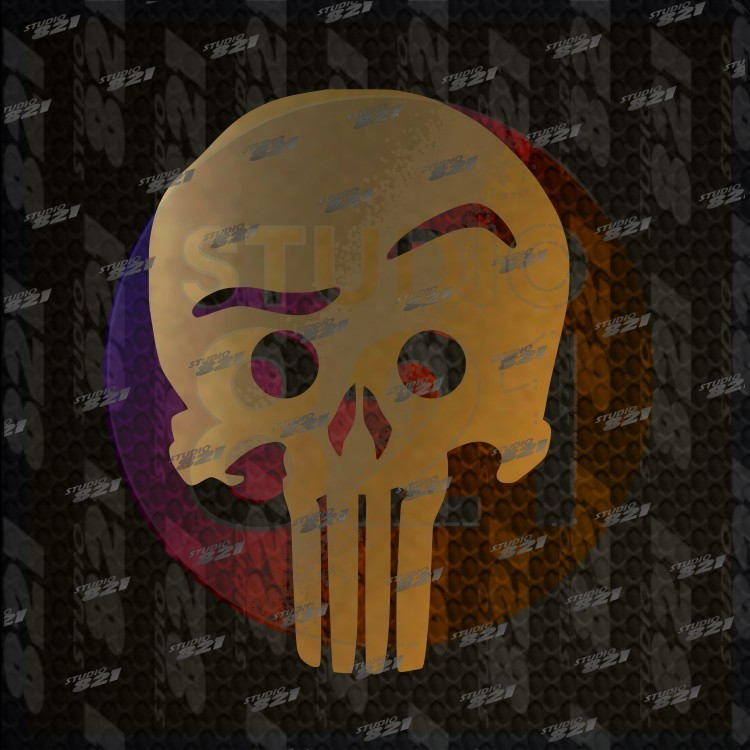The Punisher Skull WTF Vinyl Sticker Decal – US MADE – Car Truck decal Jeep DC