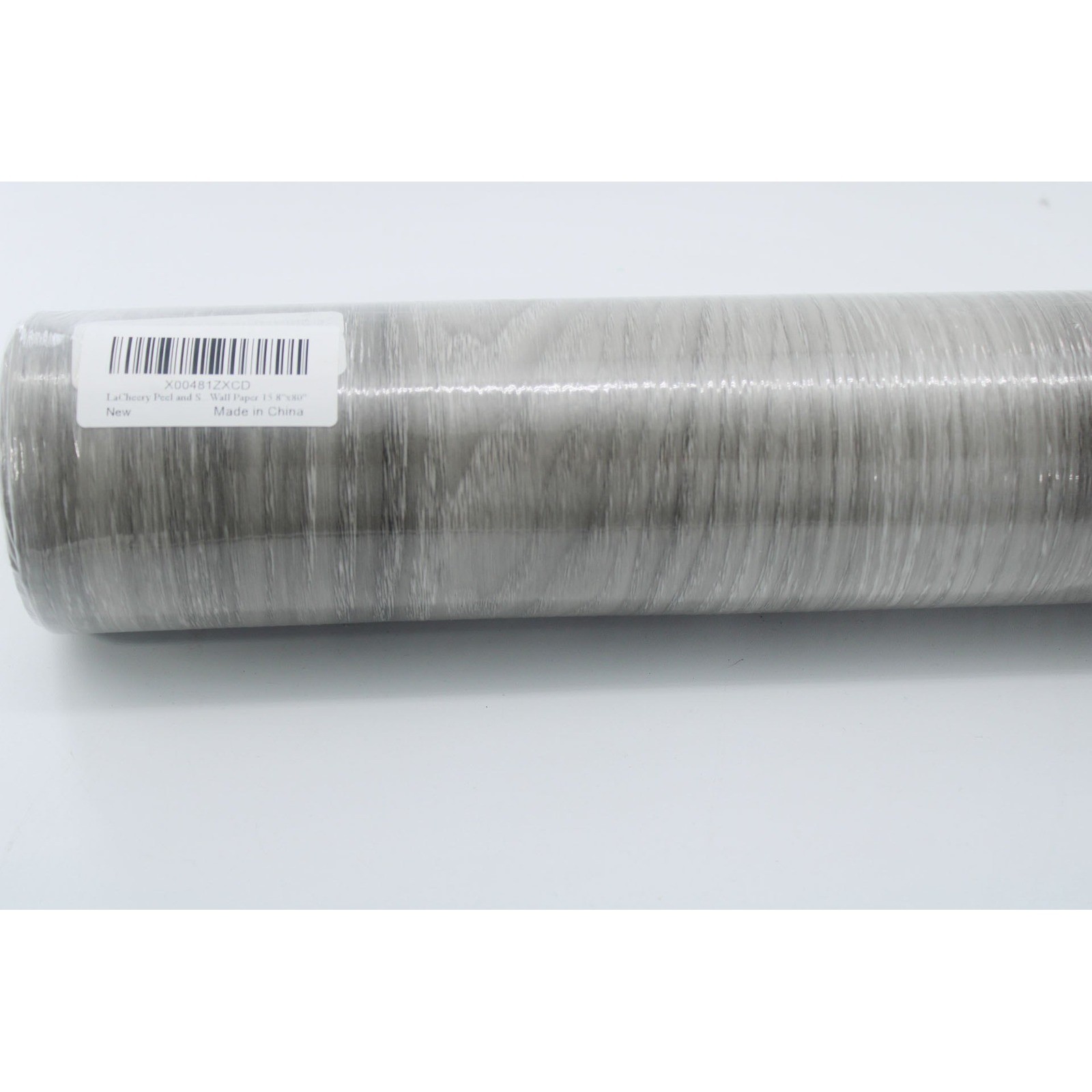 LaCheery Grey Wood Peel and Stick Wallpaper 15.8×80 Self Adhesive Vinyl Film