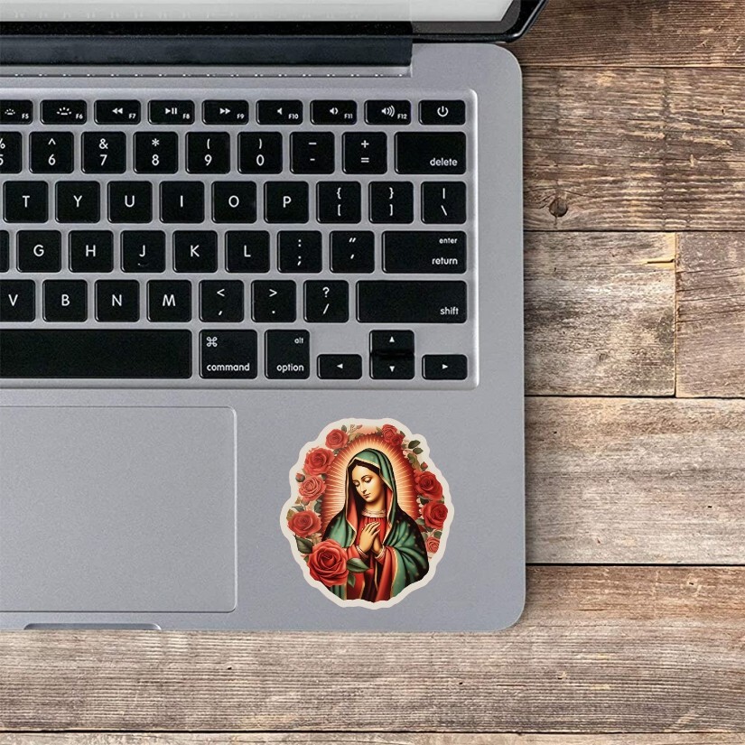 Virgen de Guadalupe Sticker Lady of Guadalupe Sticker Different sizes