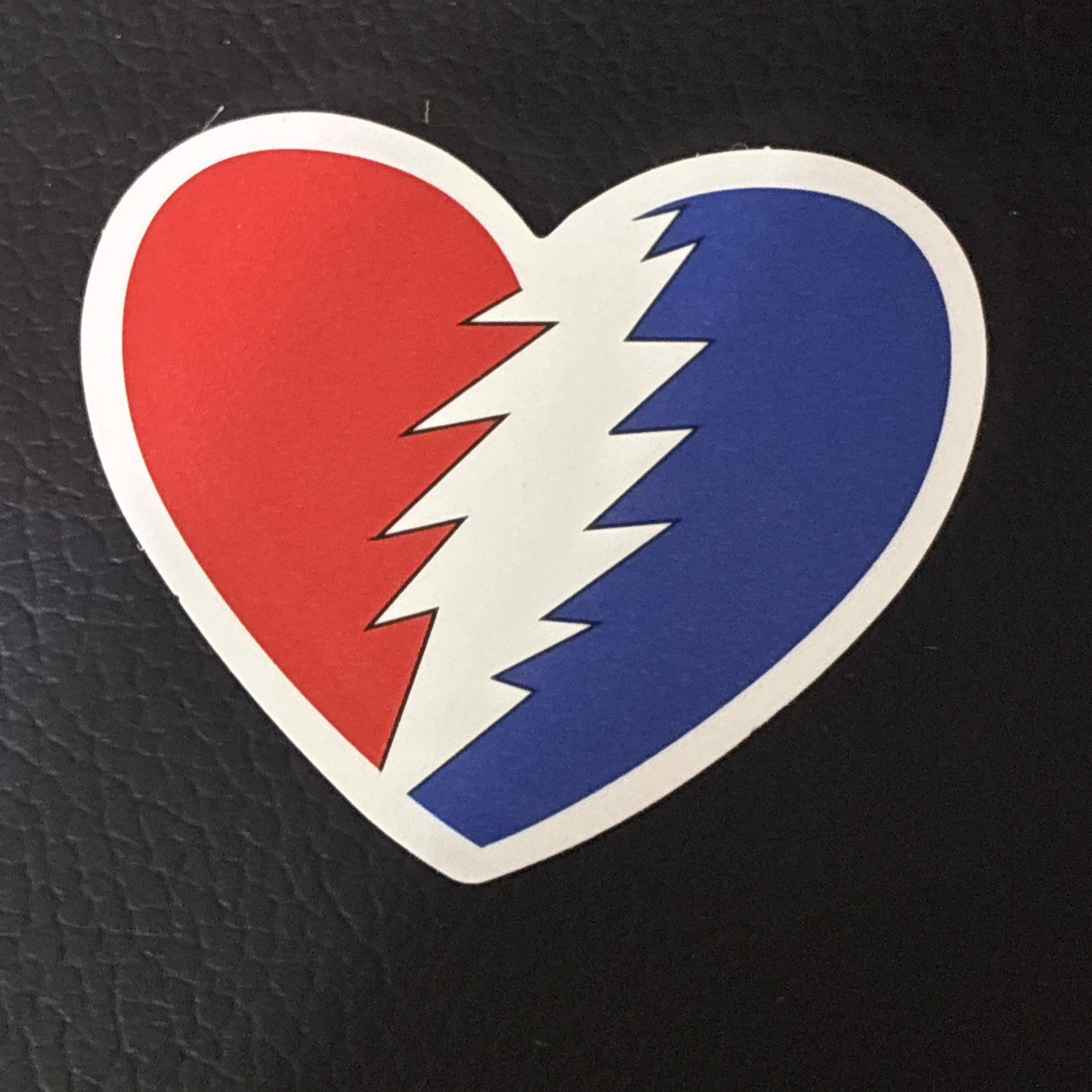 Grateful Dead Steal Your Heart Stealie Dead GD Sticker Decal 2” Bolt Sticker
