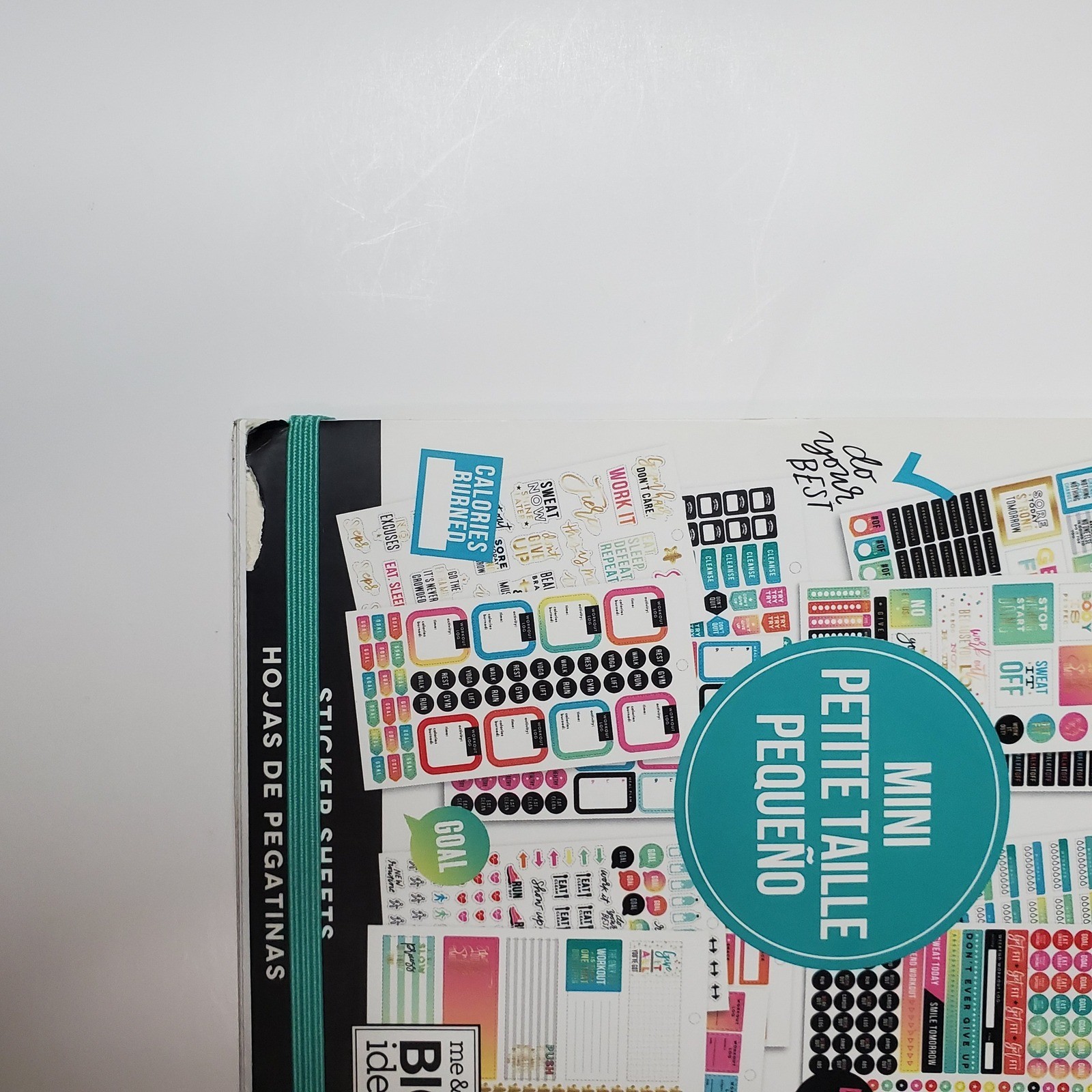 The Happy Planner Mini Fitness Sticker Value Pack 1939 Pieces PPSV-36-3048