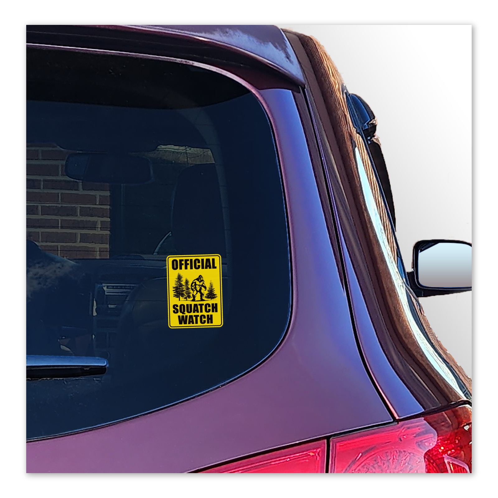Bigfoot Offical Squatch Watch Sticker