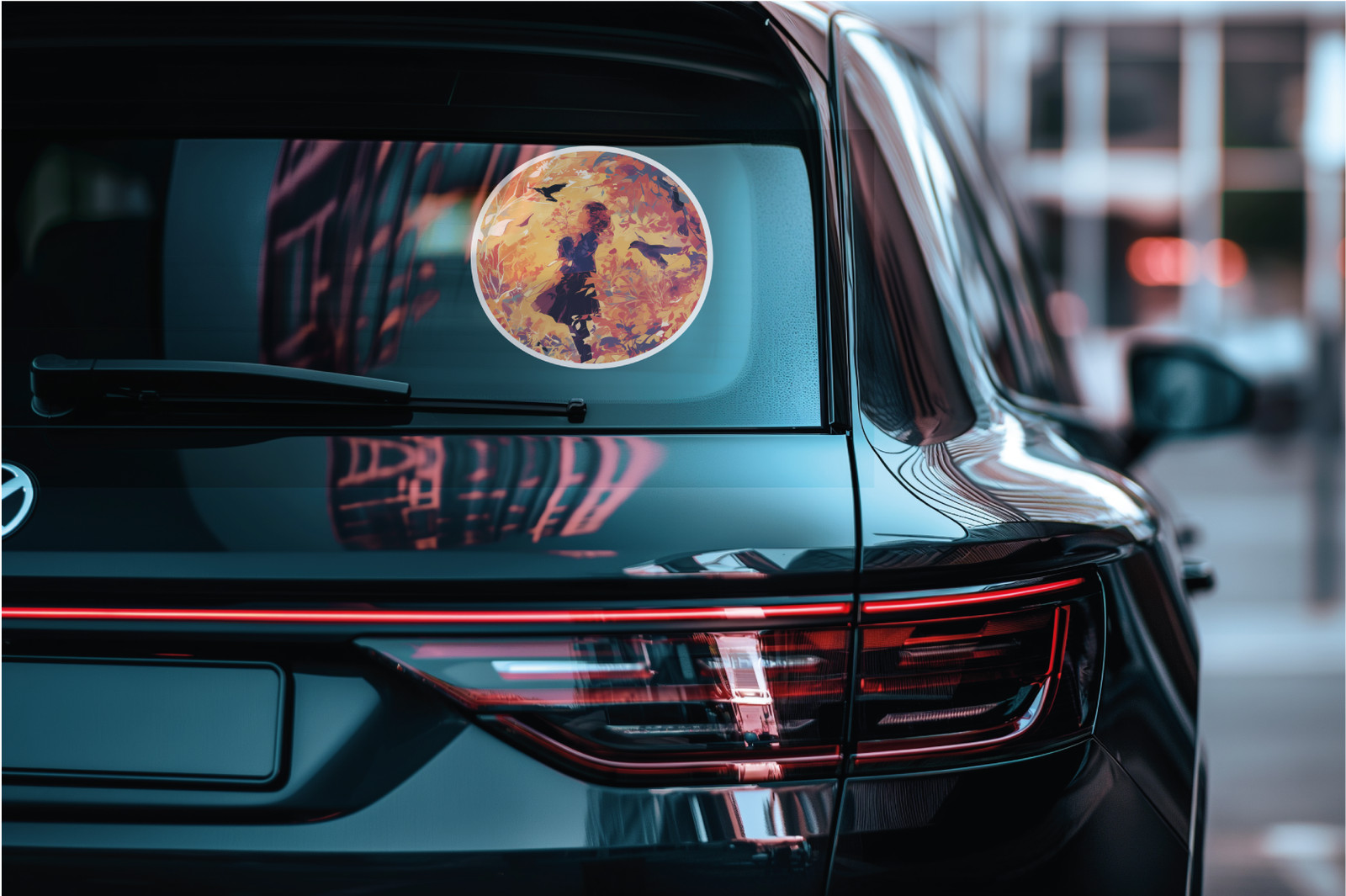 Laminated decal/sticker–UV & Water resistant for in/outdoor use