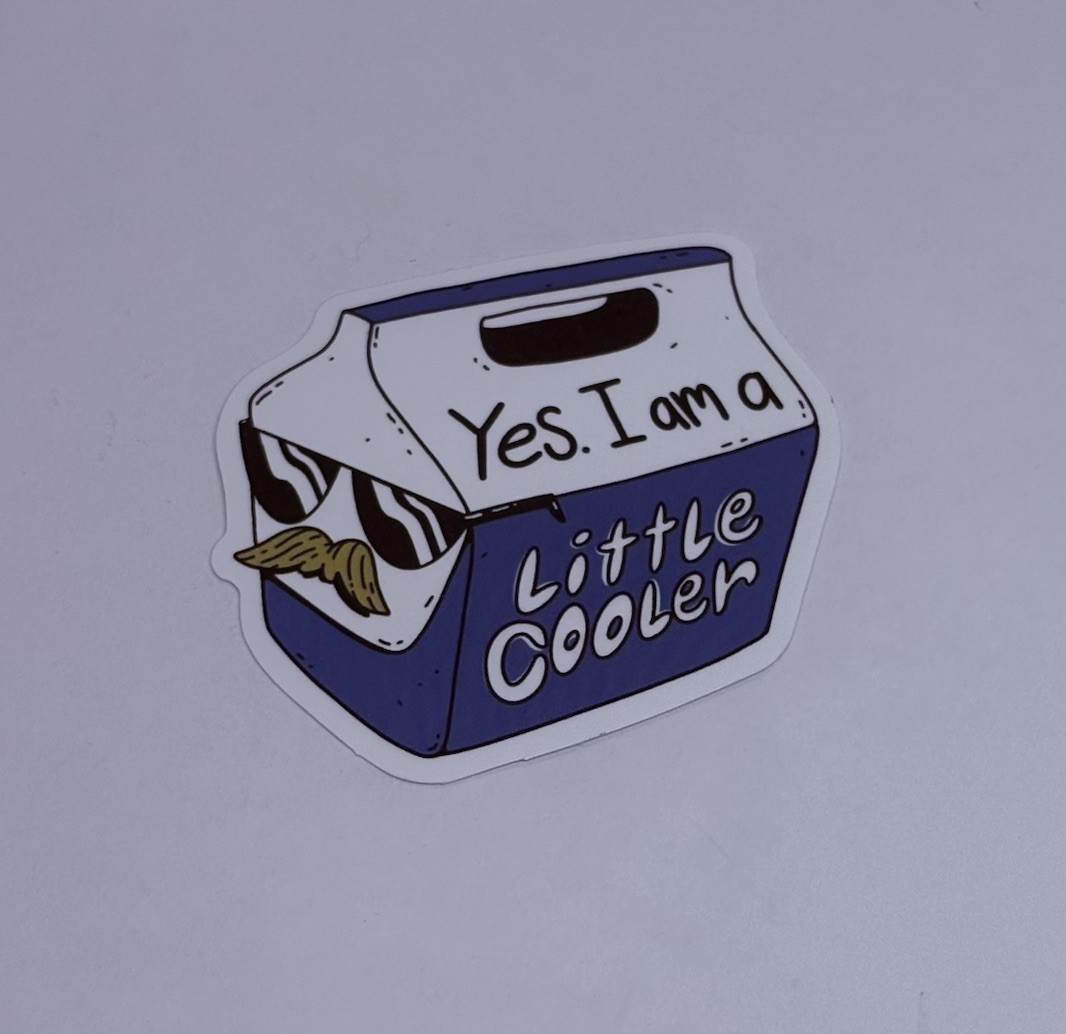 Yes I’m A Little Sticker Sassy Sarcastic Humor Decal Vinyl Art Decor Tc6