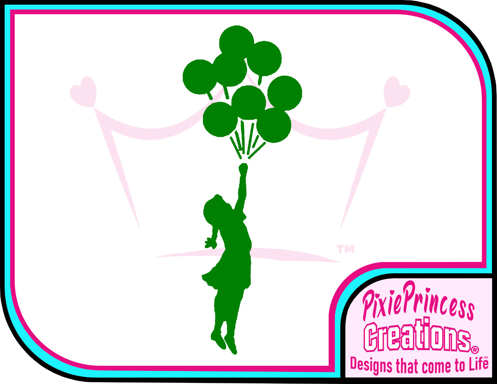 Banksy Girl Balloons C Vinyl Sticker Wall Art Poster Car Home Decor Room Decal