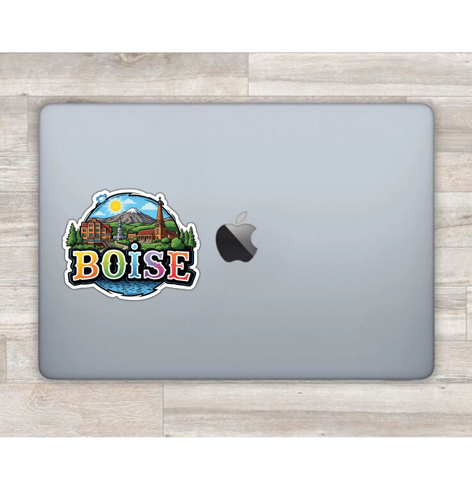 Boise Idaho Fridge Magnet or Laptop Sticker