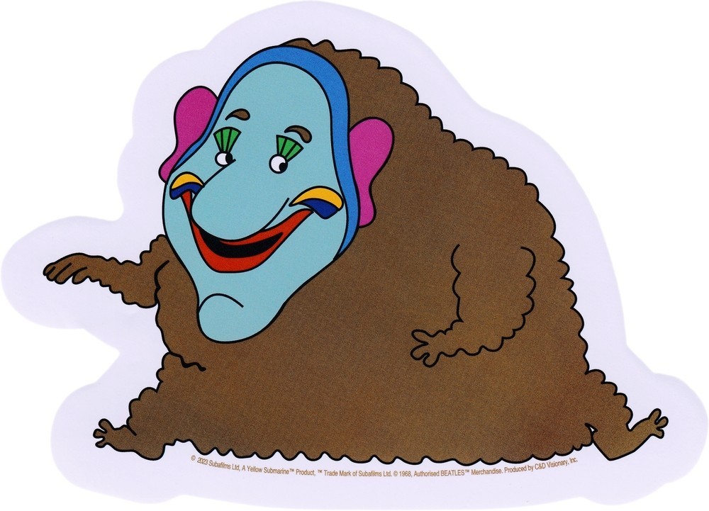 Sticker – The Beatles Nowhere Man Yellow Submarine 1960s Music Band Retro 5"